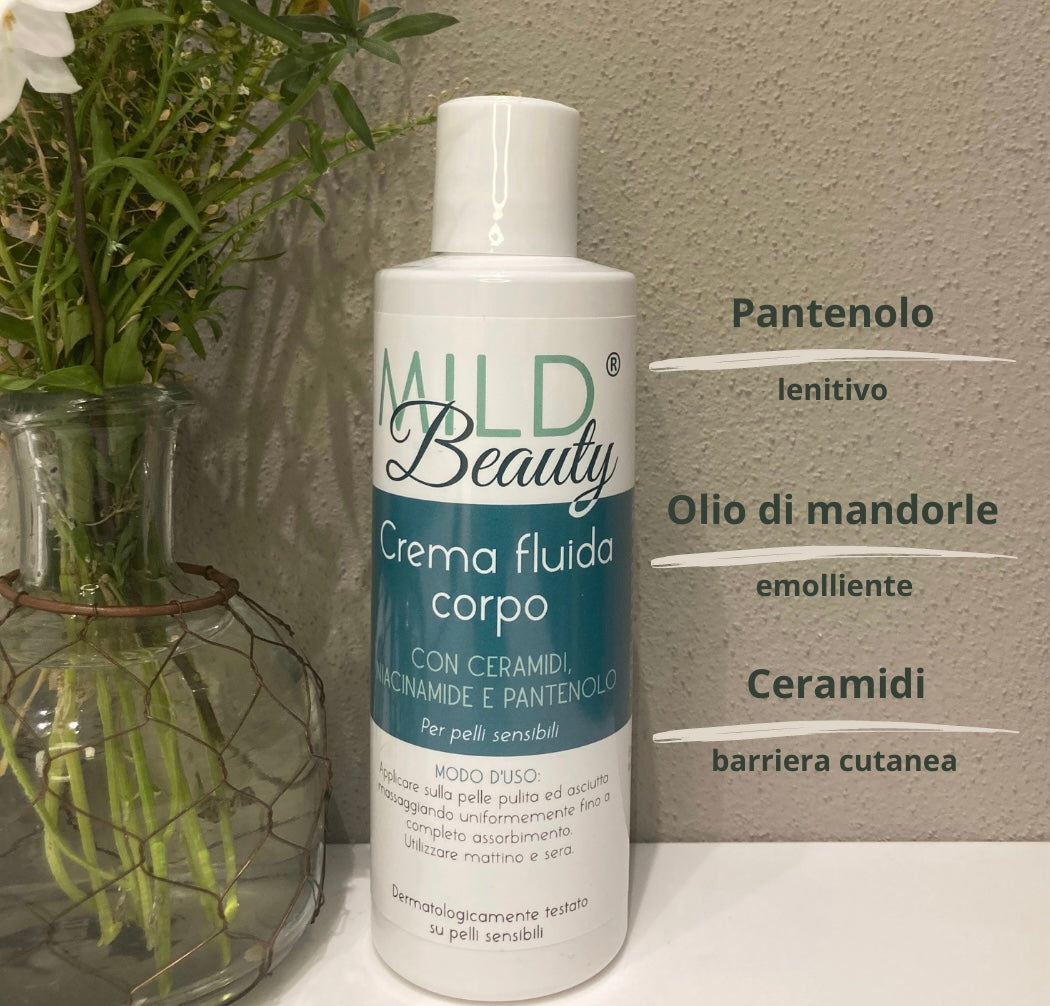Crema fluida corpo