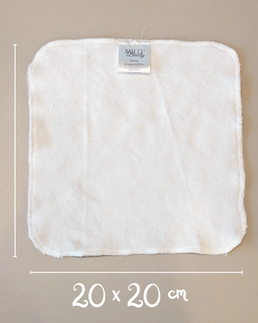 Panno viso in microfibra