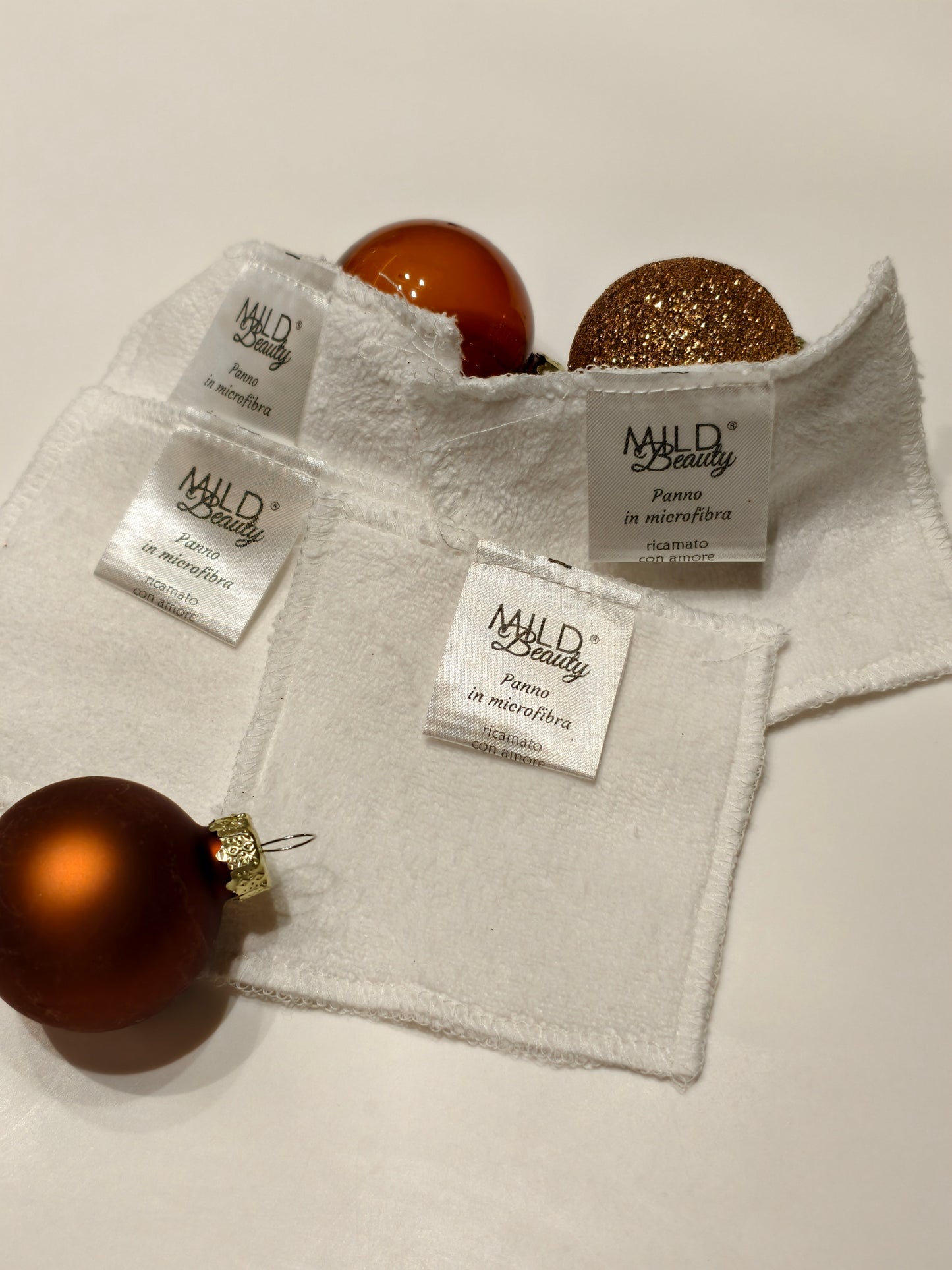 Set di 4 panni occhi in microfibra